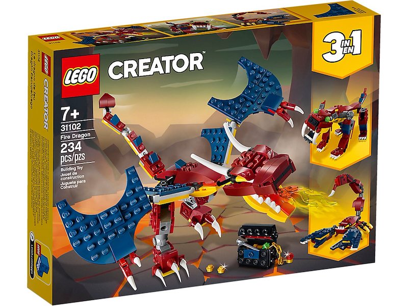 Lego® Creator Drago del fuoco 31102