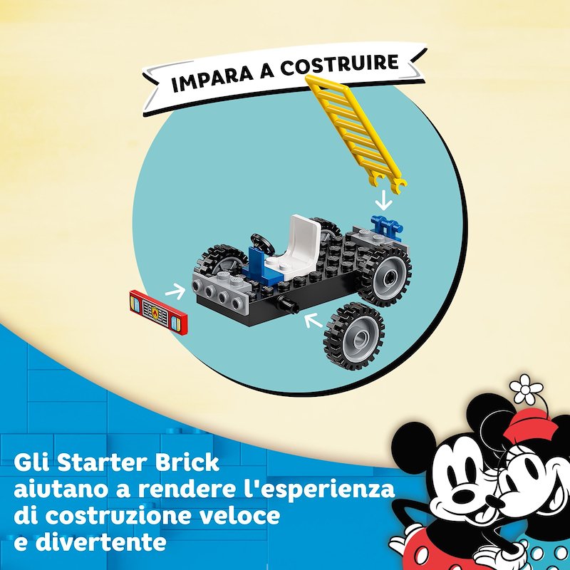 Lego JUNIORS CASERMA DI TOPOLINO 10776