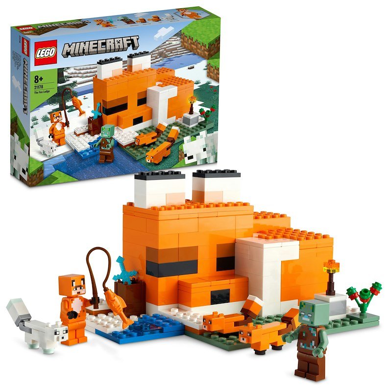 Lego® Minecraft Il Capanno della Volpe 21178