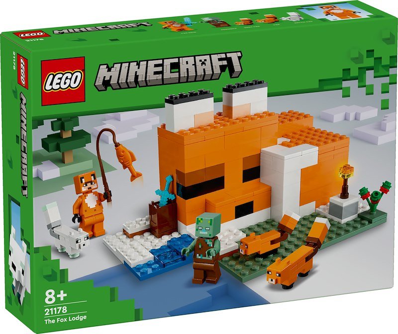Lego® Minecraft Il Capanno della Volpe 21178