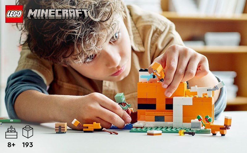 Lego® Minecraft Il Capanno della Volpe 21178