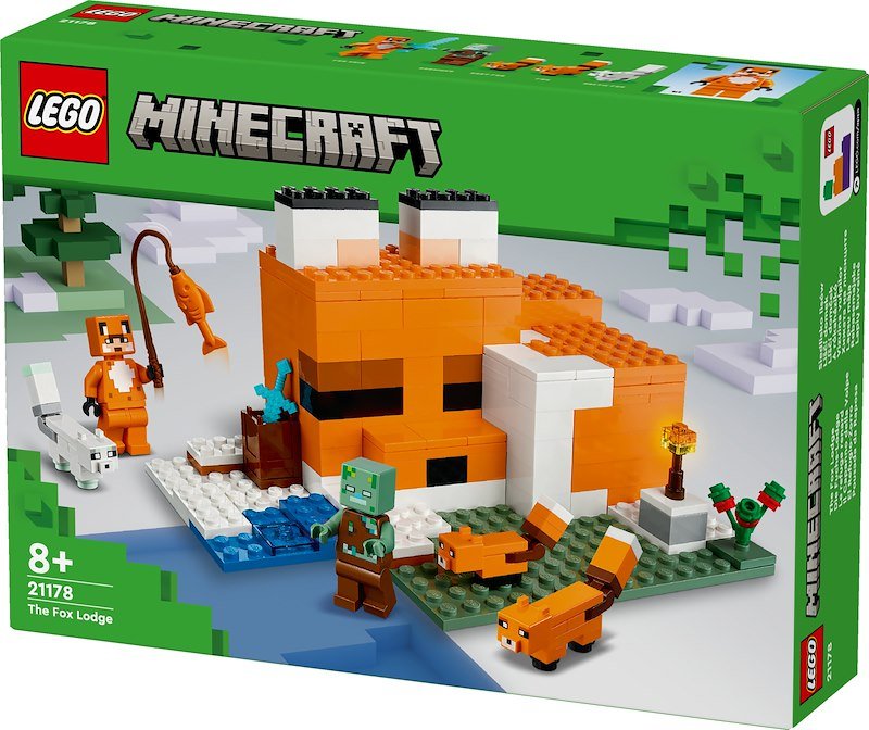 Lego® Minecraft Il Capanno della Volpe 21178