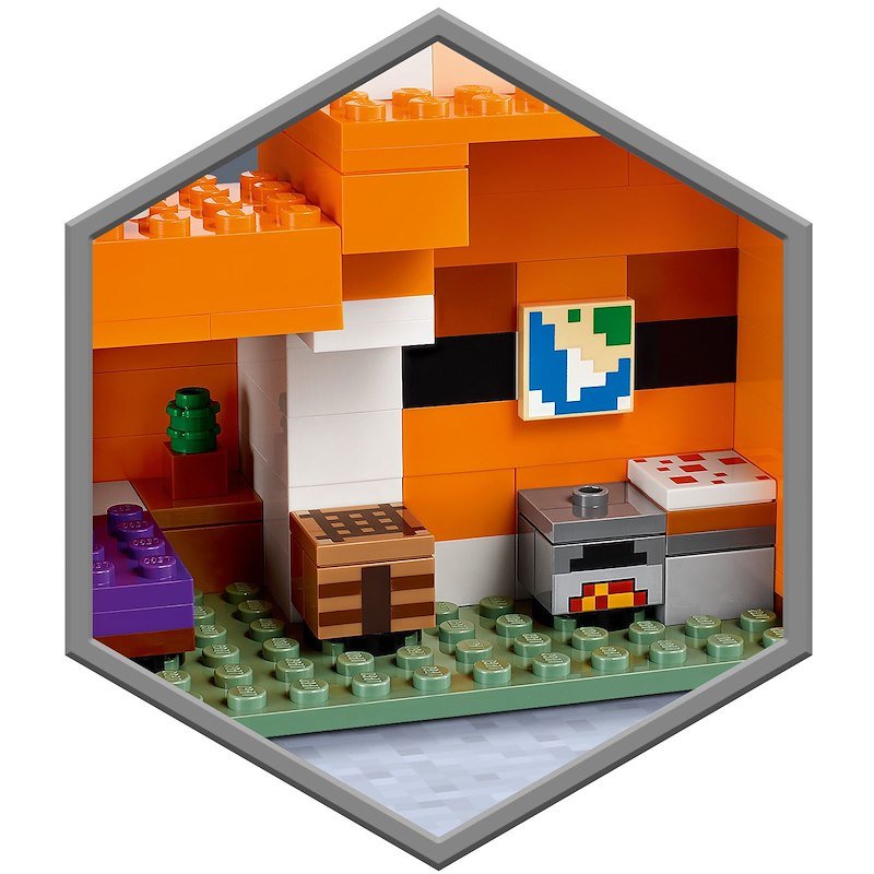 Lego® Minecraft Il Capanno della Volpe 21178