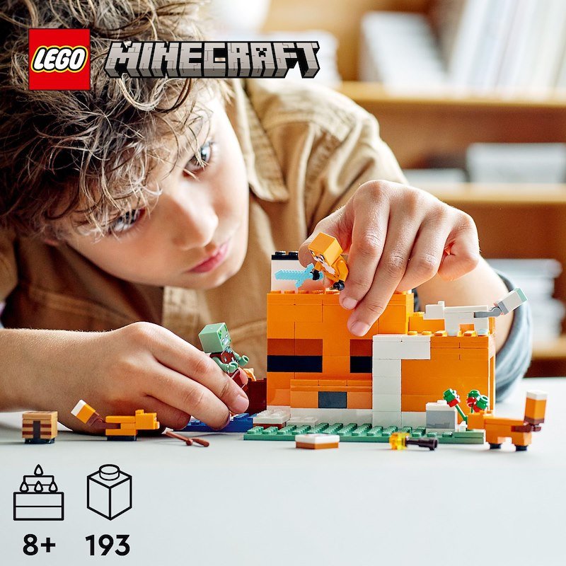 Lego® Minecraft Il Capanno della Volpe 21178