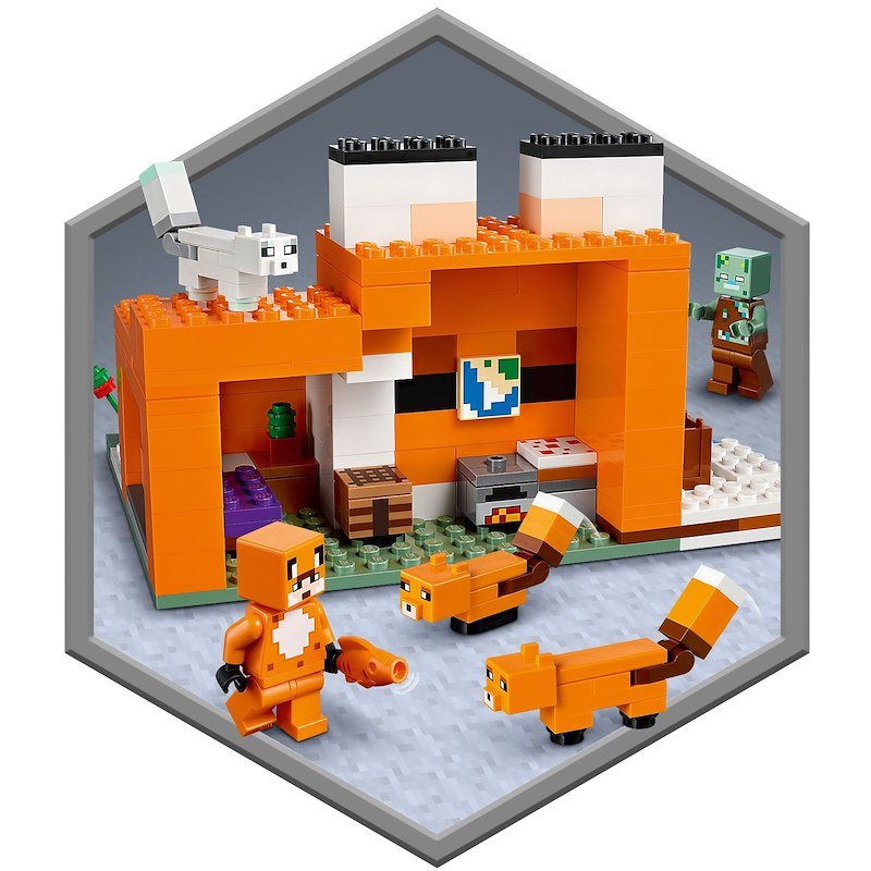 Lego® Minecraft Il Capanno della Volpe 21178