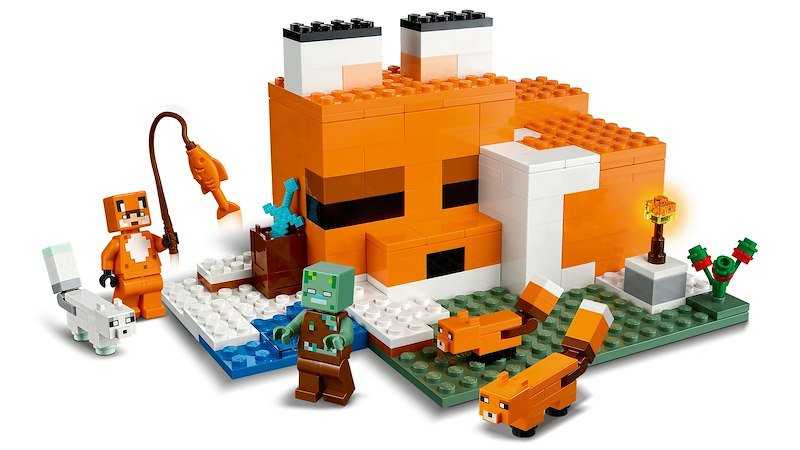 Lego® Minecraft Il Capanno della Volpe 21178