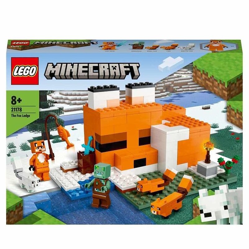 Lego® Minecraft Il Capanno della Volpe 21178