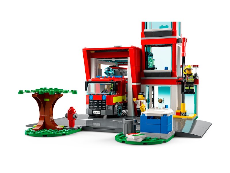 Lego 60110 Lego Pompieri Caserma Fire Stations Lego City Caserma