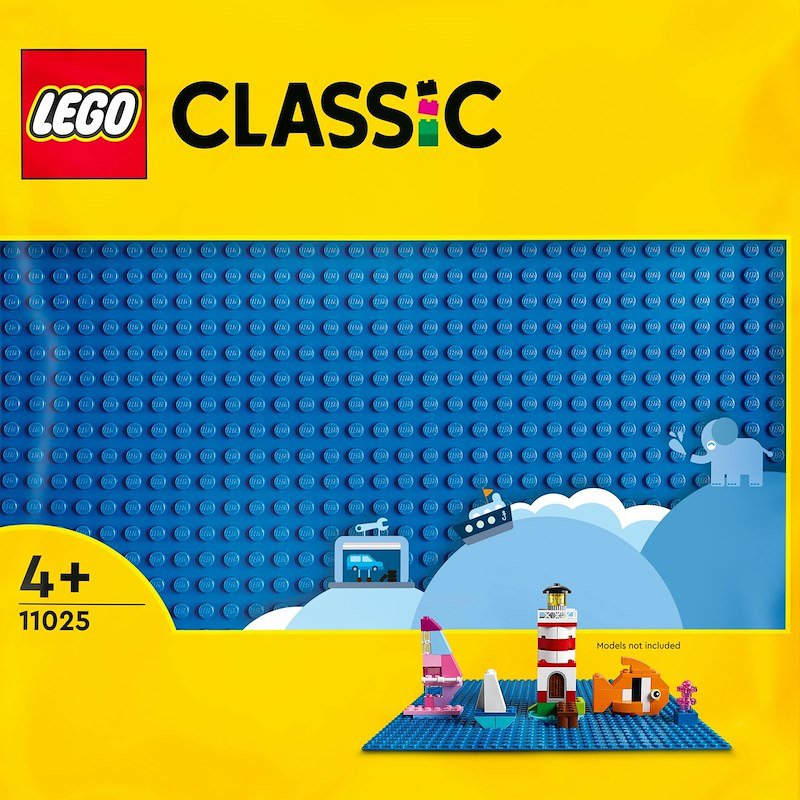 Lego Classic Base Blu 11025