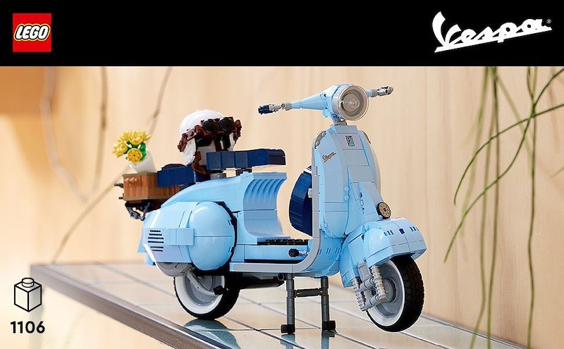Lego Vespa 125 10298