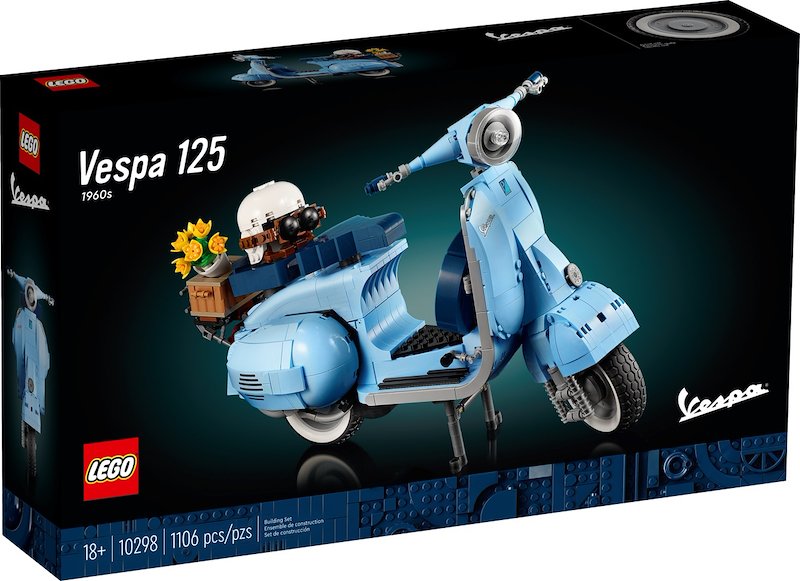 Lego Vespa 125 10298