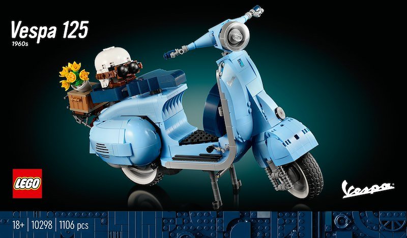 Lego Vespa 125 10298