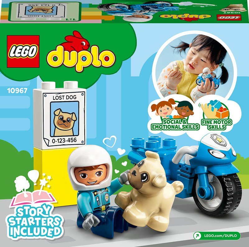 Lego® DUPLO MOTOCICLETTA- 10967