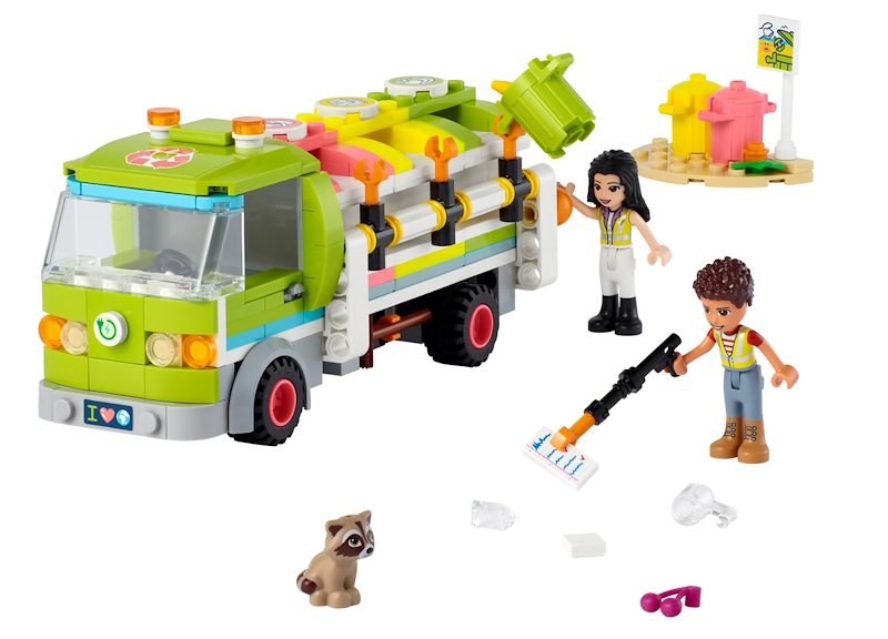 Lego® Friends Camion riciclaggio rifiuti 41712
