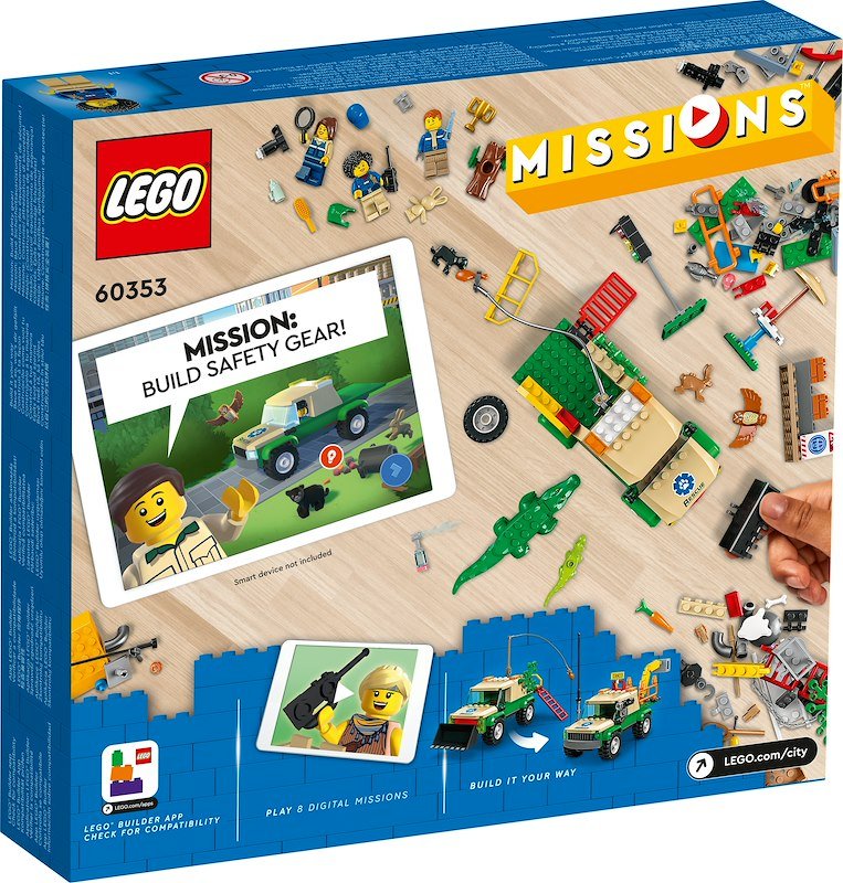 Lego Missioni salvataggio animale - 60353
