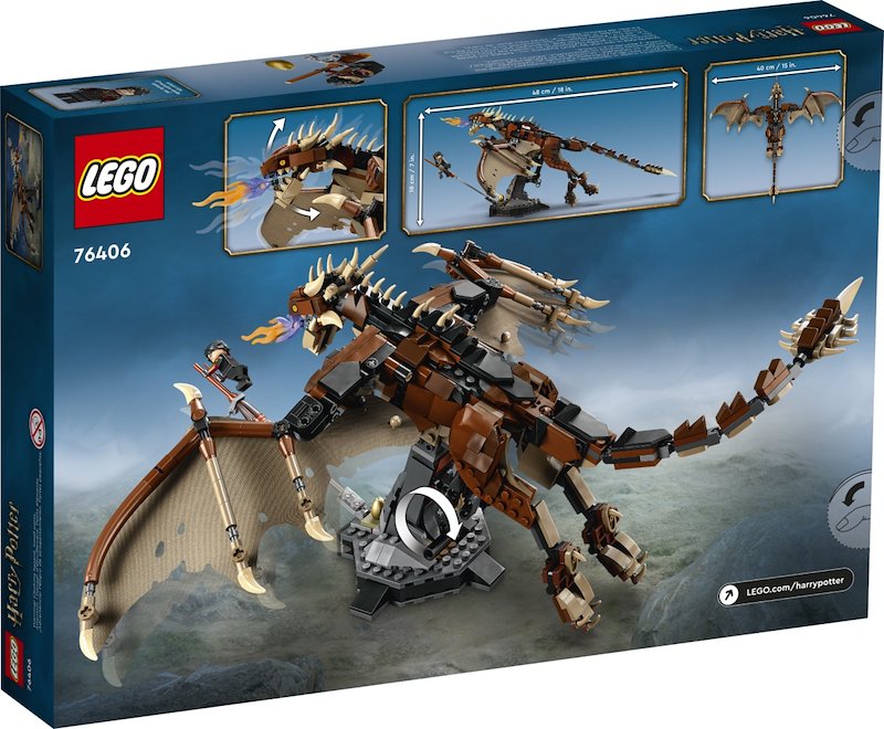 Lego Harry Potter Ungaro spinato 76406