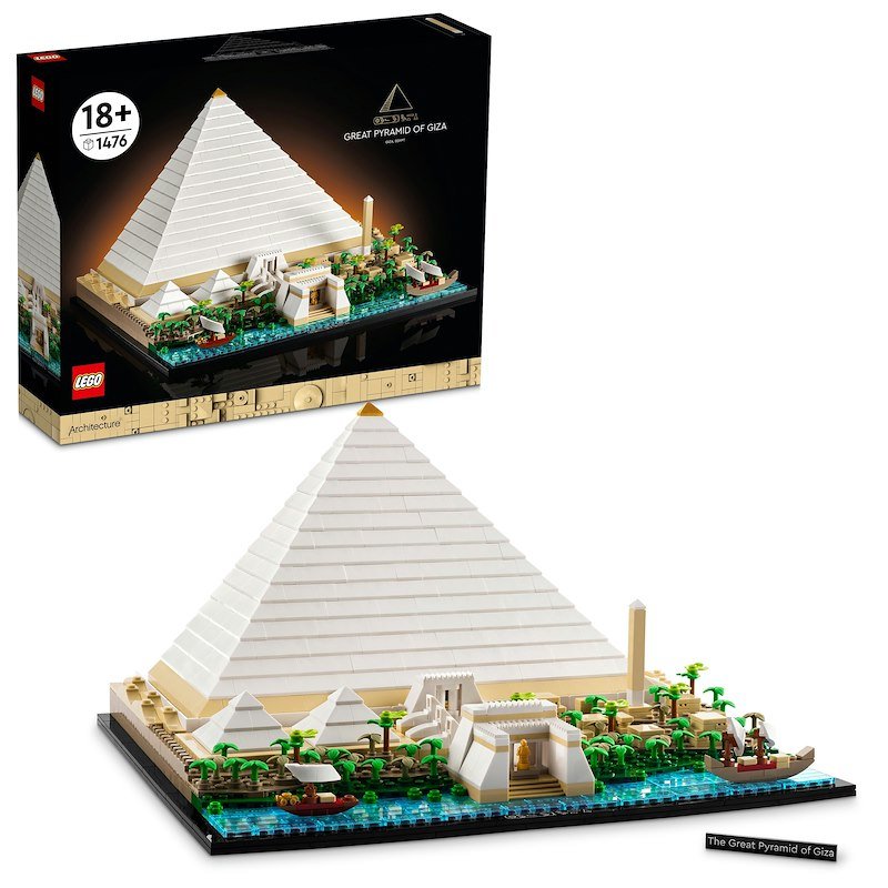 Lego Architecture La Grande Piramide di Giza 21058