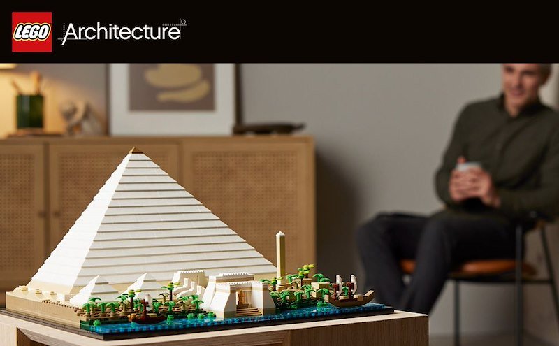 Lego Architecture La Grande Piramide di Giza 21058