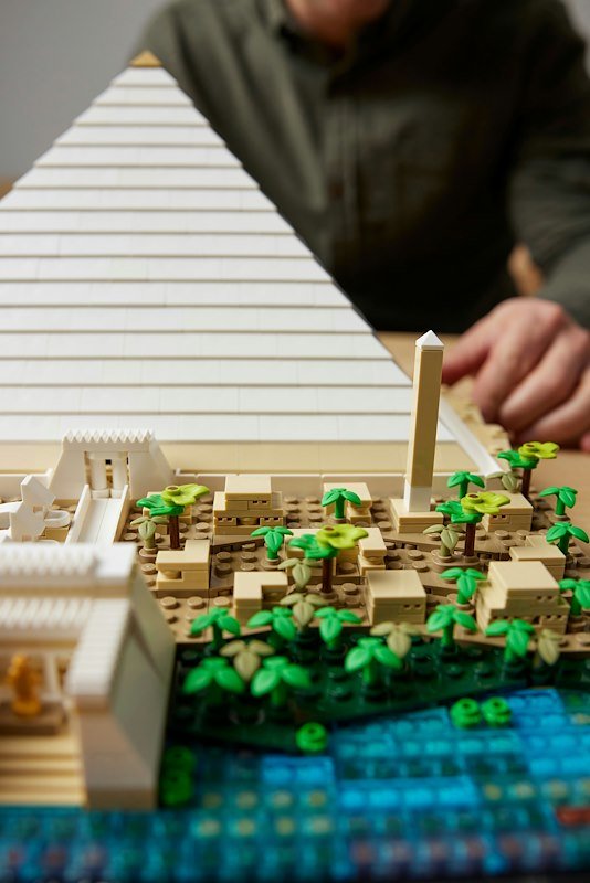 Lego Architecture La Grande Piramide di Giza 21058