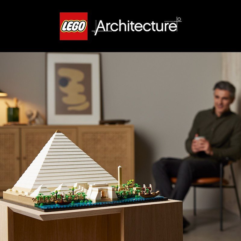Lego Architecture La Grande Piramide di Giza 21058