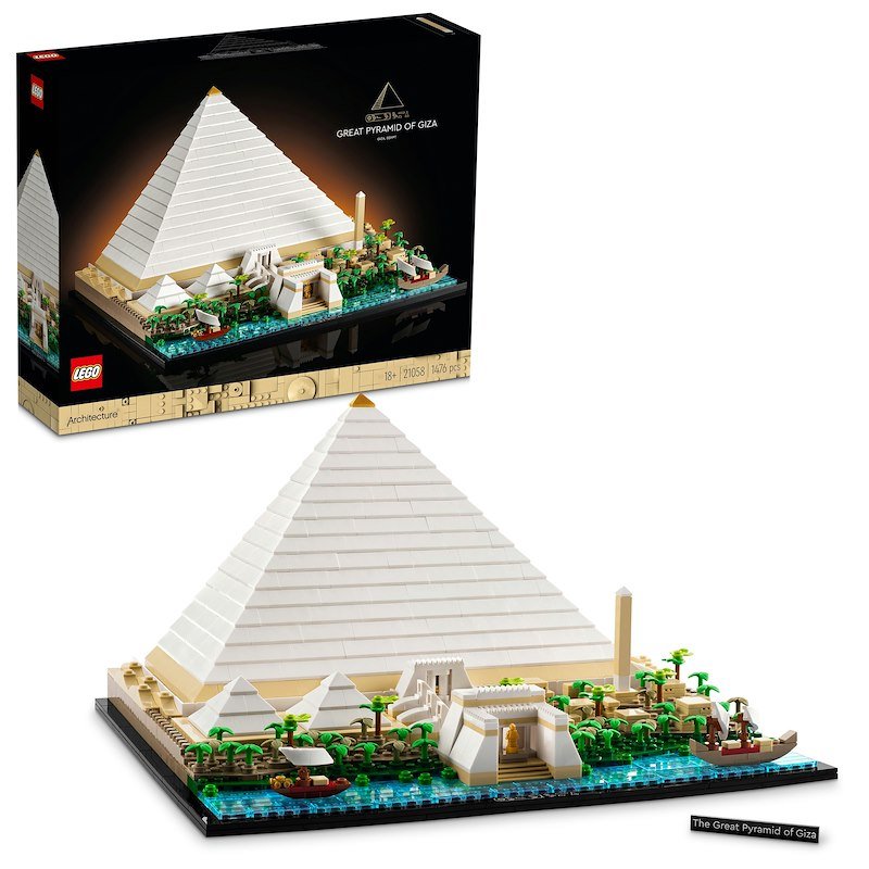 Lego Architecture La Grande Piramide di Giza 21058