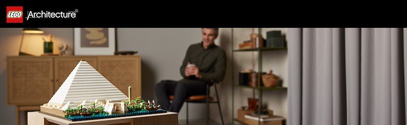 Lego Architecture La Grande Piramide di Giza 21058