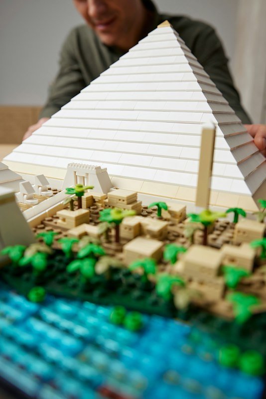 Lego Architecture La Grande Piramide di Giza 21058