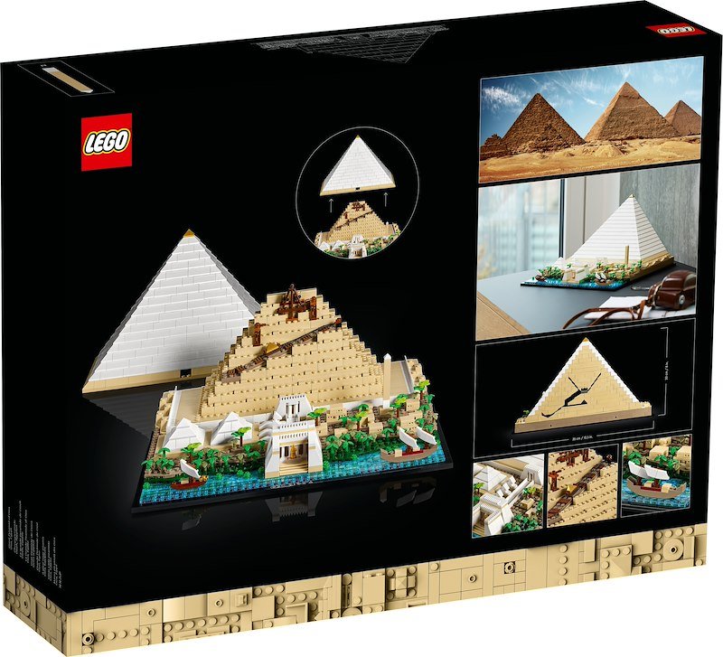 Lego Architecture La Grande Piramide di Giza 21058