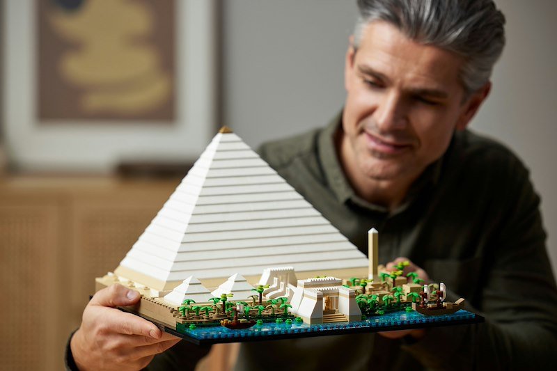 Lego Architecture La Grande Piramide di Giza 21058