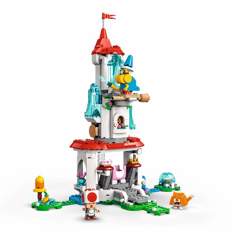 Lego® SuperMario Pack espansione Costume di Peach gatto e Torre ghiacciata 71407