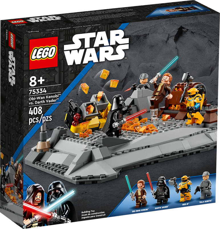 Lego® StarWars Obi-Wan Kenobi vs. Darth Vader 75334