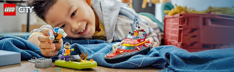 Lego® Barca di soccorso antincendio - 60373