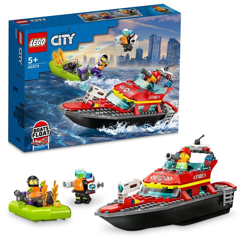 Lego® Barca di soccorso antincendio - 60373