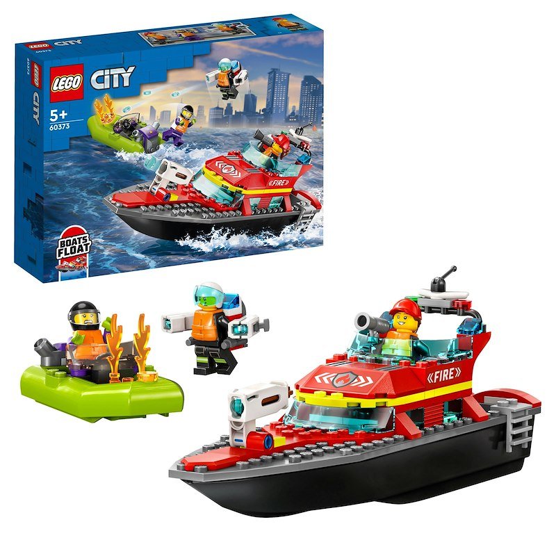 Lego® Barca di soccorso antincendio - 60373