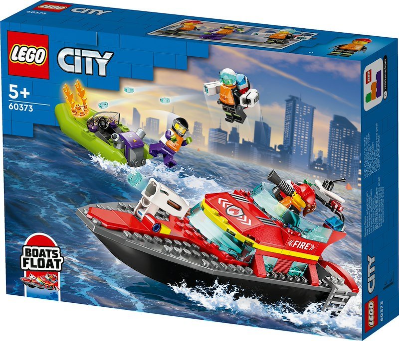 Lego® Barca di soccorso antincendio - 60373