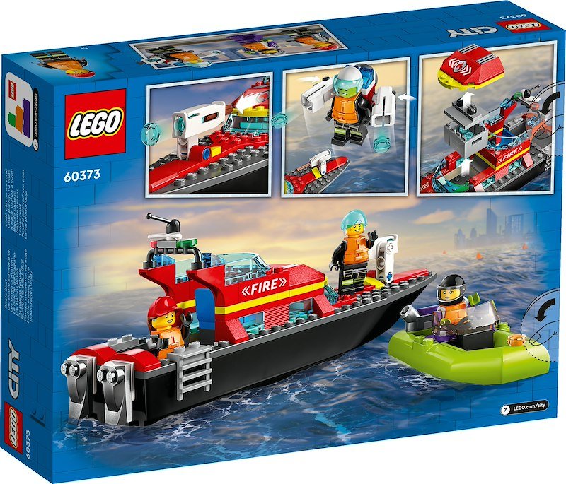Lego® Barca di soccorso antincendio - 60373