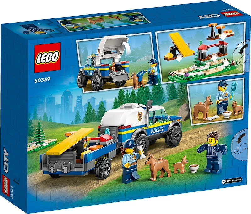 Lego® CITY ADDESTRAMENTO CINOFILO-60369