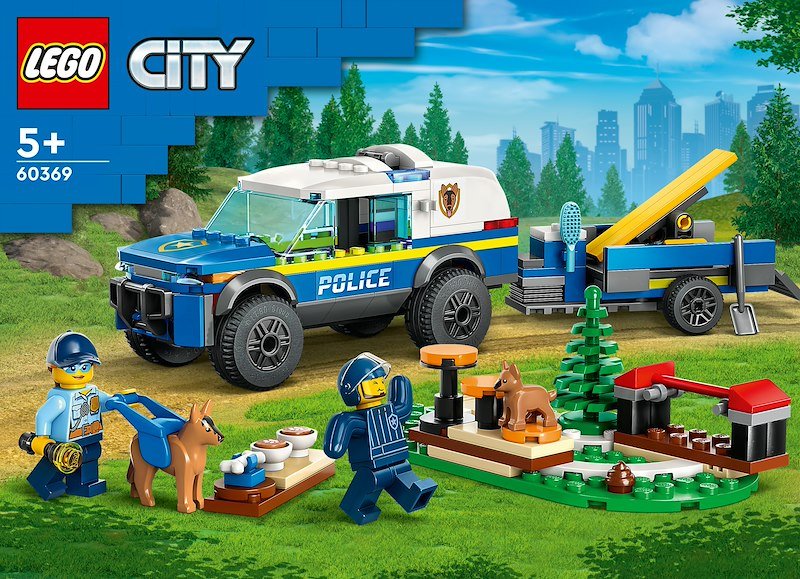 Lego® CITY ADDESTRAMENTO CINOFILO-60369