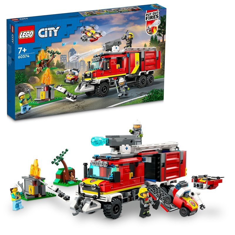 Lego City Autopompa dei vigili del fuoco 60374
