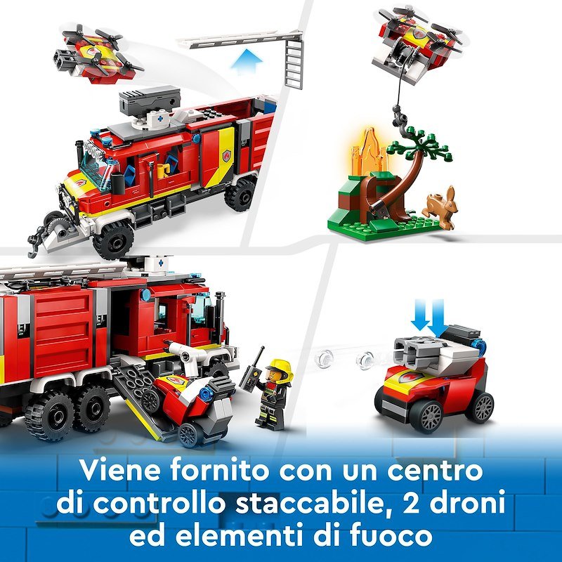 Lego City Autopompa dei vigili del fuoco 60374