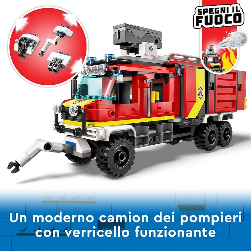 Lego City Autopompa dei vigili del fuoco 60374