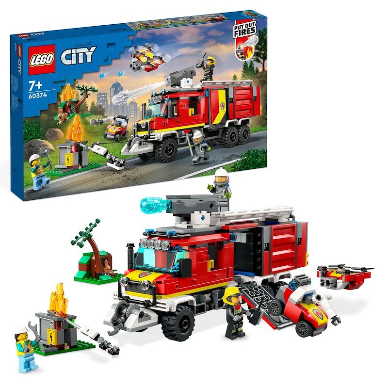 Lego City Autopompa dei vigili del fuoco 60374