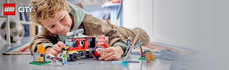 Lego City Autopompa dei vigili del fuoco 60374
