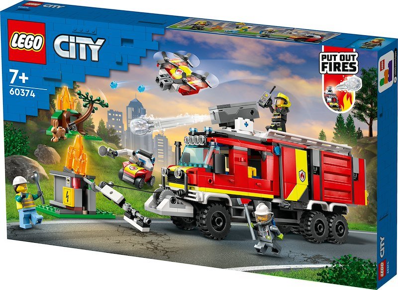 Lego City Autopompa dei vigili del fuoco 60374
