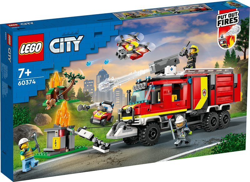 Lego City Autopompa dei vigili del fuoco 60374