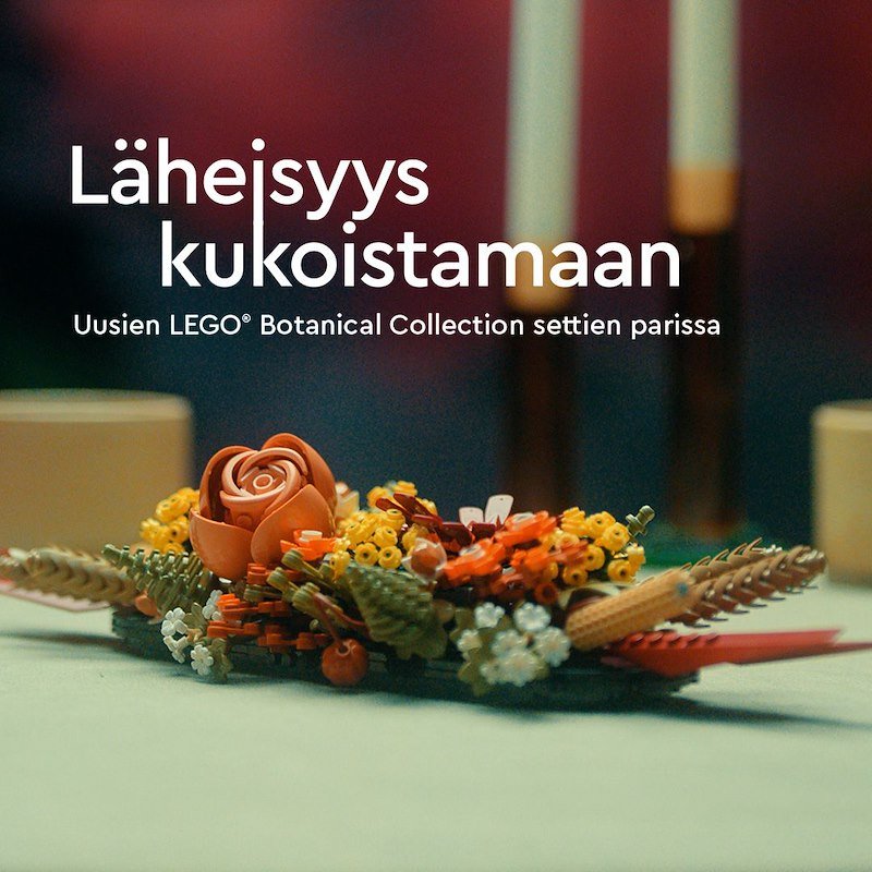 Lego Bouquet fiori selvatici 10313