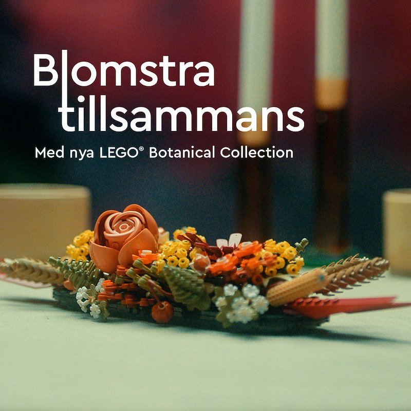 Lego Bouquet fiori selvatici 10313