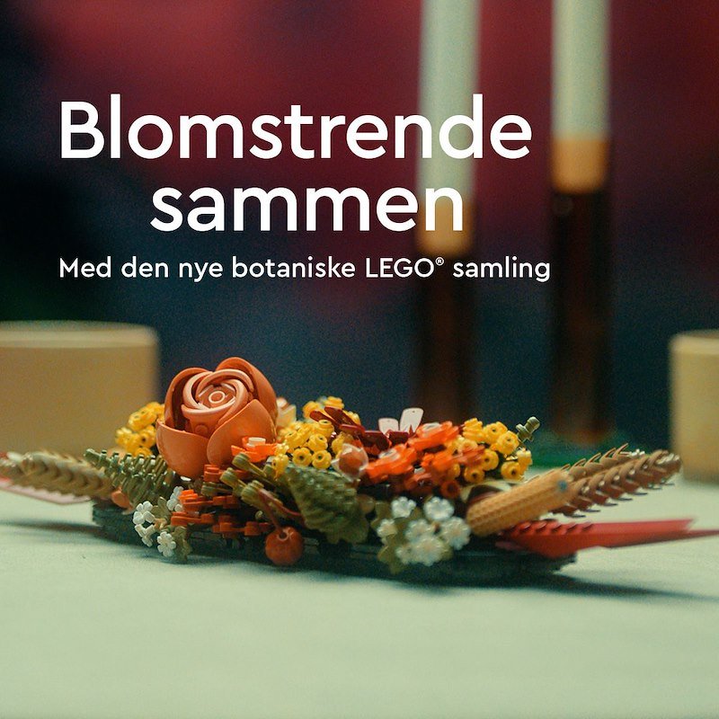 Lego Bouquet fiori selvatici 10313