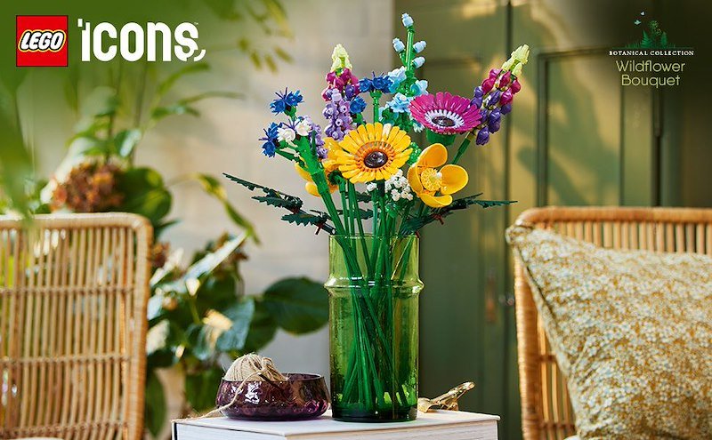 Lego Bouquet fiori selvatici 10313
