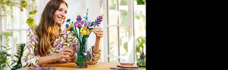 Lego Bouquet fiori selvatici 10313